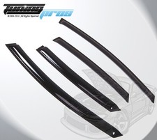 Conjunto de 4 viseiras protetoras de chuva janela preta para Ford Fiesta Hatchback 2017-2018 comprar usado  Enviando para Brazil