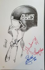 Giants signed 11x17 for sale  Berkeley Heights