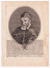 Usado, Portrait XVIIe Pape Urban VIII Maffeo Barberini Papa Urbano Urbanus Firenze comprar usado  Enviando para Brazil