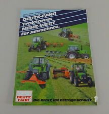 Prospekt broschüre deutz gebraucht kaufen  Jever