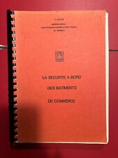 Livre securité bords d'occasion  Pont-l'Abbé