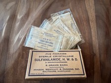 Rare ww2 sulfanilamide d'occasion  Gradignan