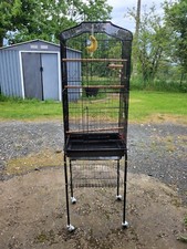 Cage oiseaux noire d'occasion  Monflanquin