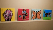 Custom abstract paintings for sale  Mead
