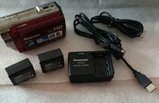 Panasonic videocamera v500 usato  Putignano