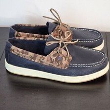 Sapatos SPERRY Cup II barco camuflado azul marinho meninos novos 6M STK266569 comprar usado  Enviando para Brazil