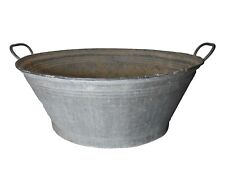 Zinc oval basin d'occasion  Expédié en Belgium