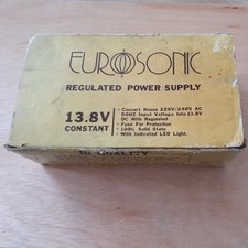 Eurosonic 13.8v regulated for sale  CHESTERFIELD