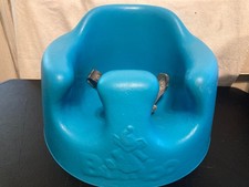 Cadeira de chão infantil Bumbo com arnês de segurança ajustável azul comprar usado  Enviando para Brazil