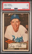 Psa 1952 topps for sale  Henderson