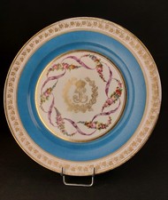 Ancienne assiette porcelaine d'occasion  Rians