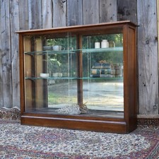 Antique oak mirrored for sale  TORQUAY