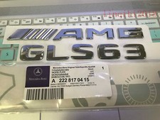Emblema de porta-malas traseiro de alta qualidade 2018 "GLS63 + AMG" comprar usado  Enviando para Brazil