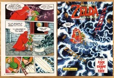 Cómic Legend of Zelda a Link to the Past - Anuncios impresos de videojuegos arte póster 1992 segunda mano  Embacar hacia Mexico