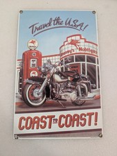 Mobilgas porcelain sign for sale  Defuniak Springs