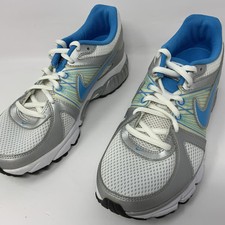 Tênis Nike Air Max Moto Feminino Tamanho 7 Branco Azul Caminhada Corrida Flywire comprar usado  Enviando para Brazil