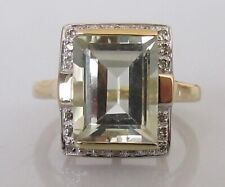 Gold diamond ring for sale  LONDON