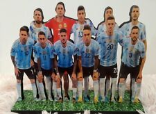 10 FIGURAS DE MADERA DIFERENTES - COPA MUNDIAL FIFA QATAR 2022 Selección Argentina - MESSI segunda mano  Argentina 