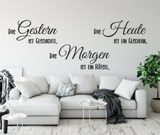 Wandtattoo gestern geschichte gebraucht kaufen  Vogtsburg im Kaiserstuhl
