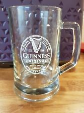Large glass guinness for sale  RYDE