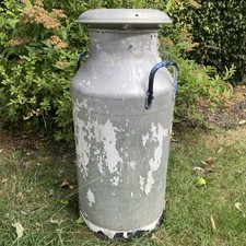 Vintage aluminium milk for sale  MARLOW