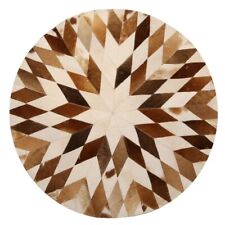 Cowhide patchwork rug for sale  Shipping to Ireland