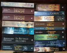 Lotto libri fantasy usato  Roma