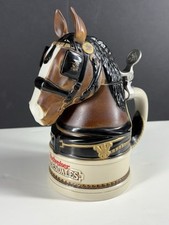 Budweiser clydesdale stein for sale  Brighton