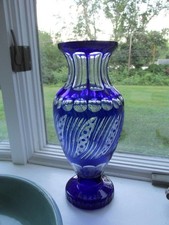Czech bohemian cobalt for sale  Winsted