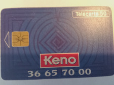 Télécarte keno française d'occasion  Saint-Gaultier