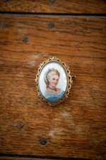 Vintage porcelain portrait for sale  FERNDOWN