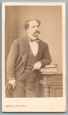 CDV Charles Hugo (fils de Victor Hugo) journaliste. Photo 1870's Bertall à Paris comprar usado  Enviando para Brazil