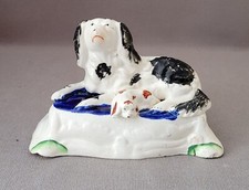 Antique staffordshire dog for sale  RUGBY