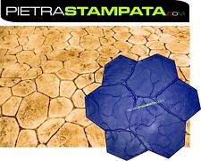MOLDE HORMIGON IMPRESO Estampado Cemento Sintético Piedra Concrete Texture, usado comprar usado  Enviando para Brazil