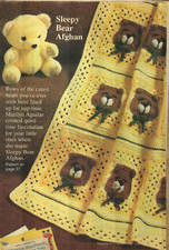 Sleepy bear afghan for sale  Bellows Falls