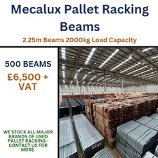 Mecalux pallet racking for sale  NOTTINGHAM