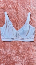 Sutiã Victoria’s Secret malha transparente 32DDD rosa UL capa completa novo sem etiquetas com embalagem, usado comprar usado  Enviando para Brazil
