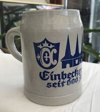 Beer stein stoneware for sale  LONDON