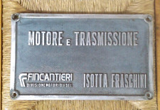 Targa locomotiva manovra usato  Italia