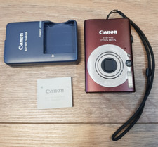 Aparat cyfrowy Canon IXUS 80 IS – 8 MP – w pełni działający – ładowarka i bateria, używany na sprzedaż  PL