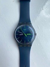 Swatch rebel blue for sale  CARDIFF