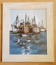 Tableau huile toile d'occasion  Geispolsheim