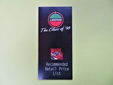 Laverda price list for sale  LICHFIELD