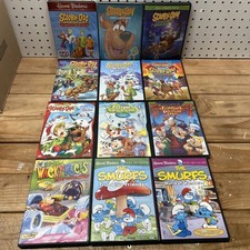 Hanna Barbera DVD Lot Of 12 Scooby Doo Flintstones Yogi Bear Smurfs Wacky Races  comprar usado  Enviando para Brazil