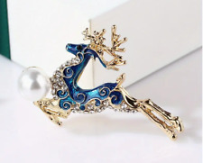 Reindeer brooch pin for sale  Sulphur Springs