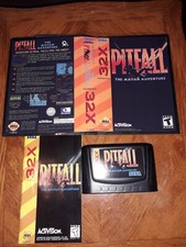 PITFALL ON THE SEGA 32X - SOMENTE NTSC - NA CAIXA COM INSTRUÇÕES - ÓTIMO JOGO! comprar usado  Enviando para Brazil