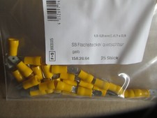Stück flachstecker quetschbar gebraucht kaufen  Lotte