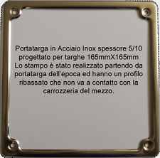 Portatarga cornice targa usato  Albano Laziale