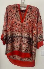 Zara red paisley for sale  LONDON