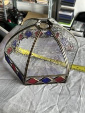 Glass ceiling light for sale  PAIGNTON